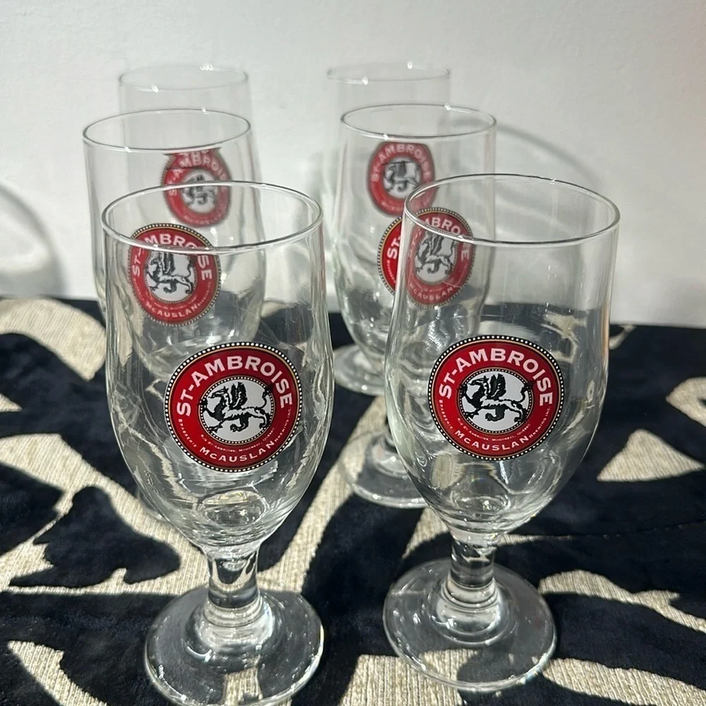 Brand New Set  of 6 st-Ambrose glass - Picture 2 of 3